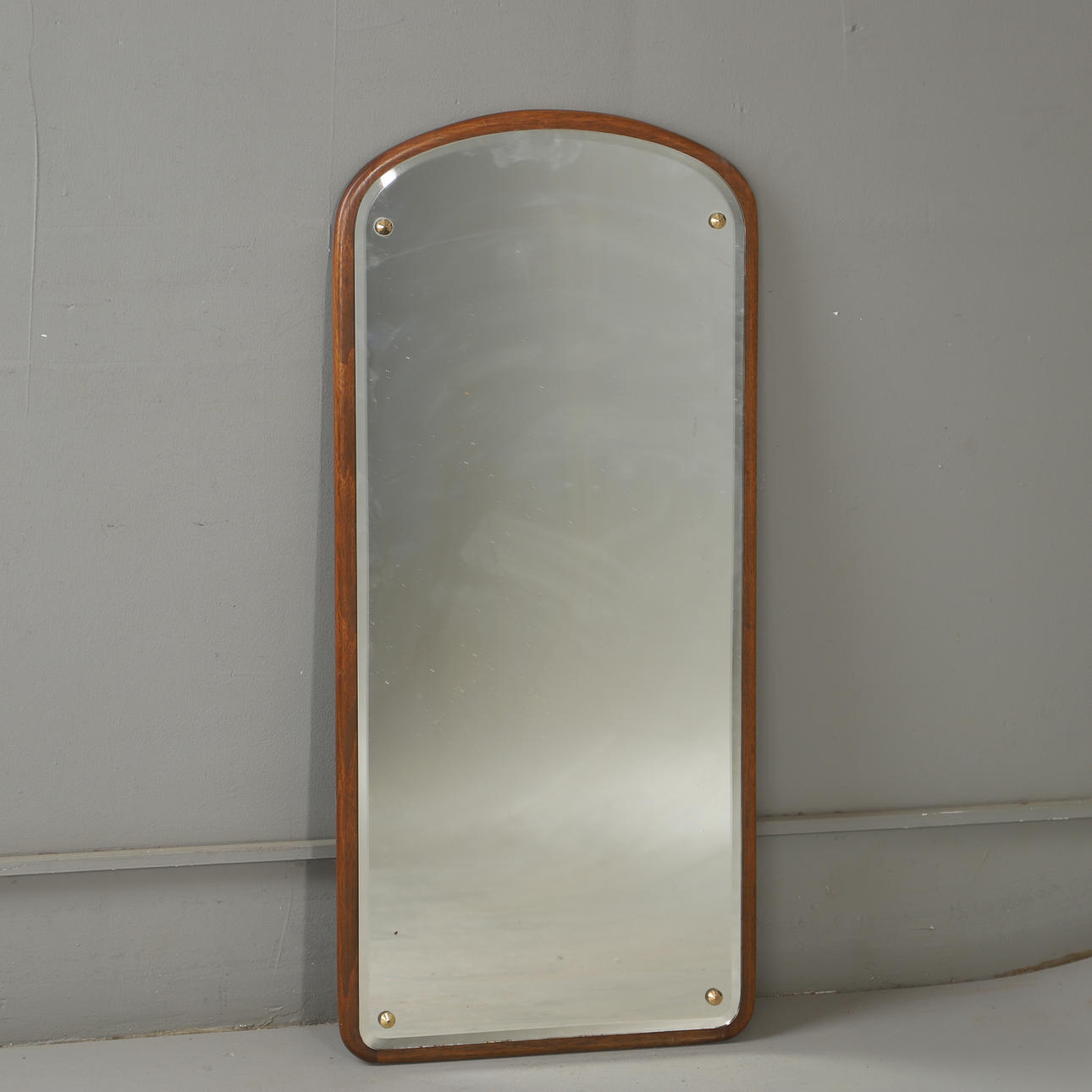 SPEGEL, teak, Swedish modern, 1940-tal.