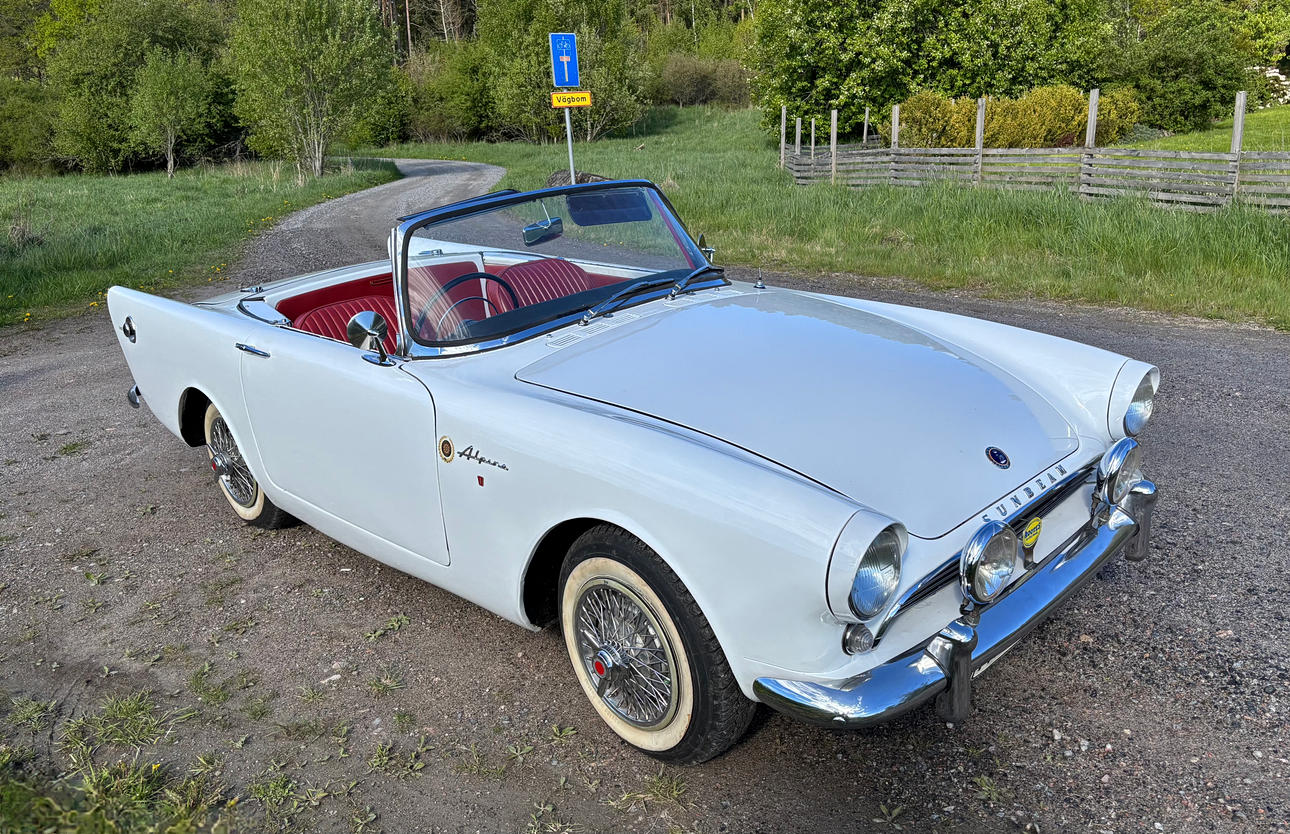 SUNBEAM ALPINE, Cabriolet, 1960.