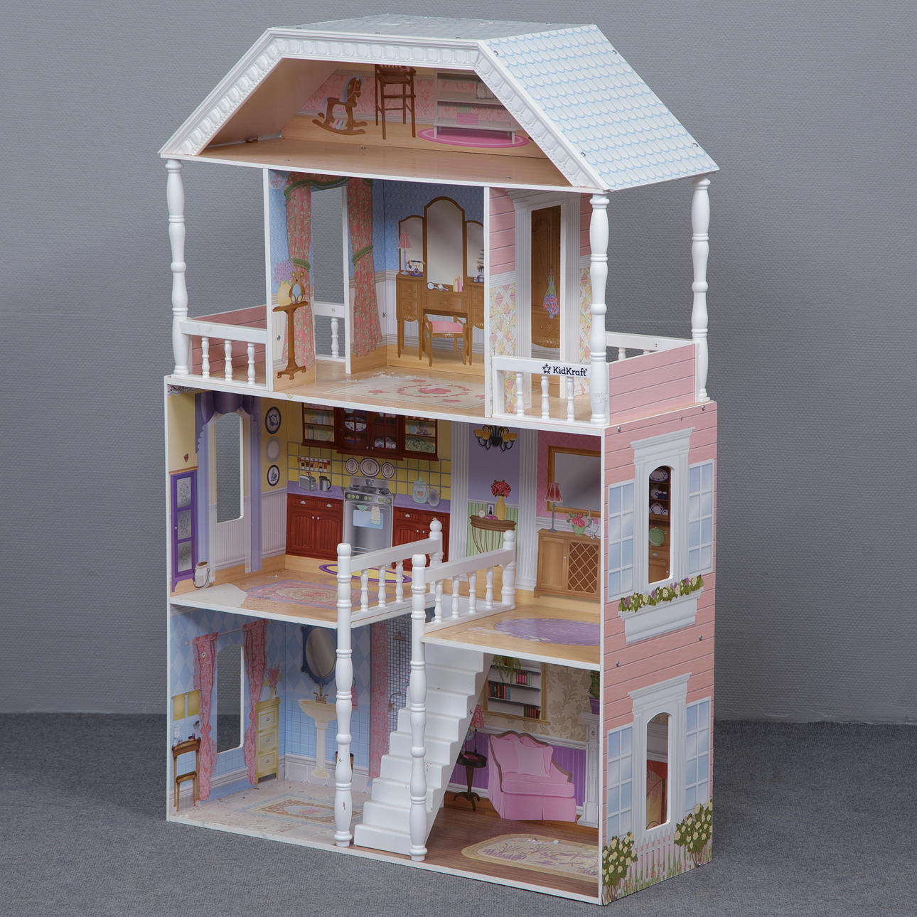 DOCKSKÅP FÖR BARBIE, KIDKRAFT, SAMTIDA.