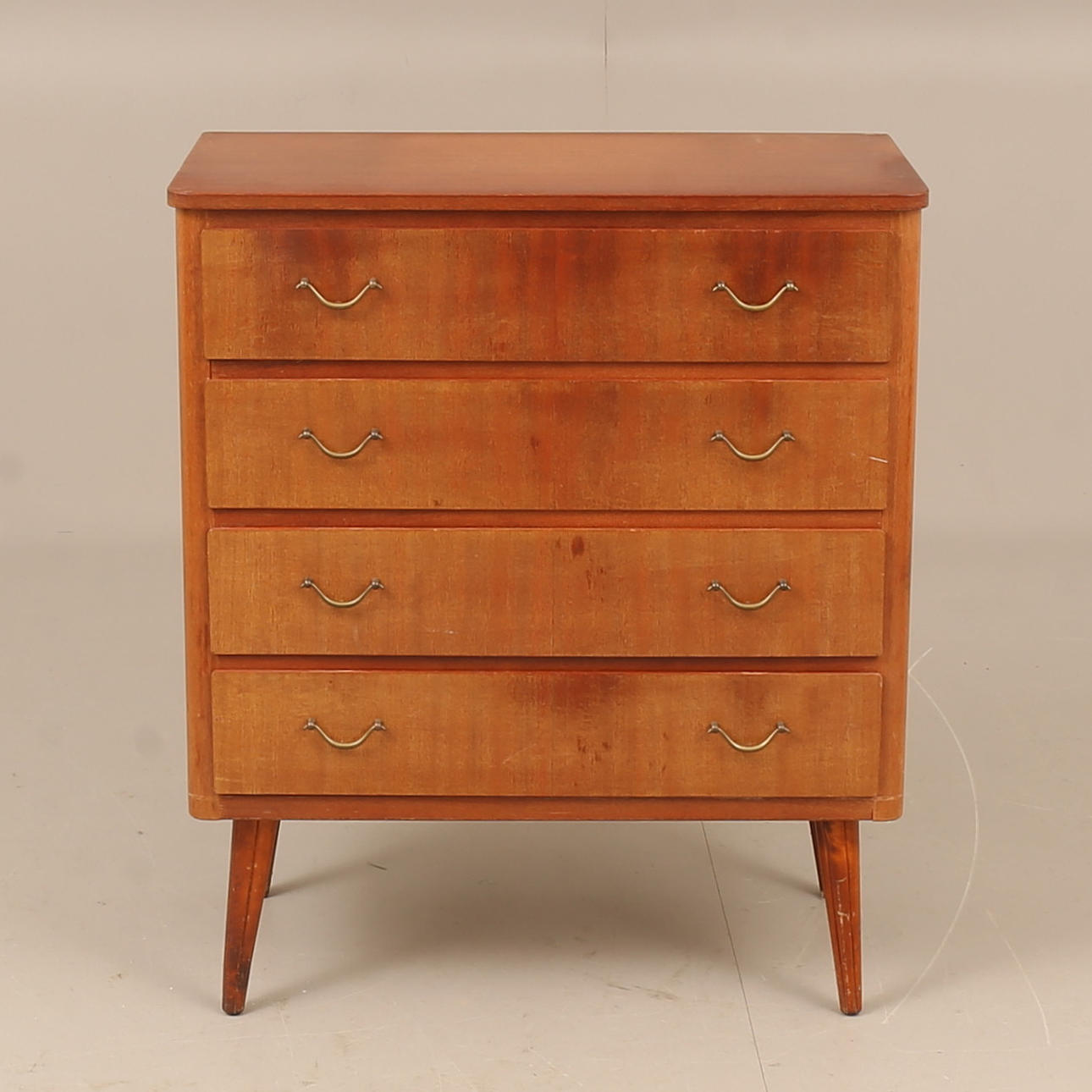 BYRÅ, teak, 1950/60 tal.