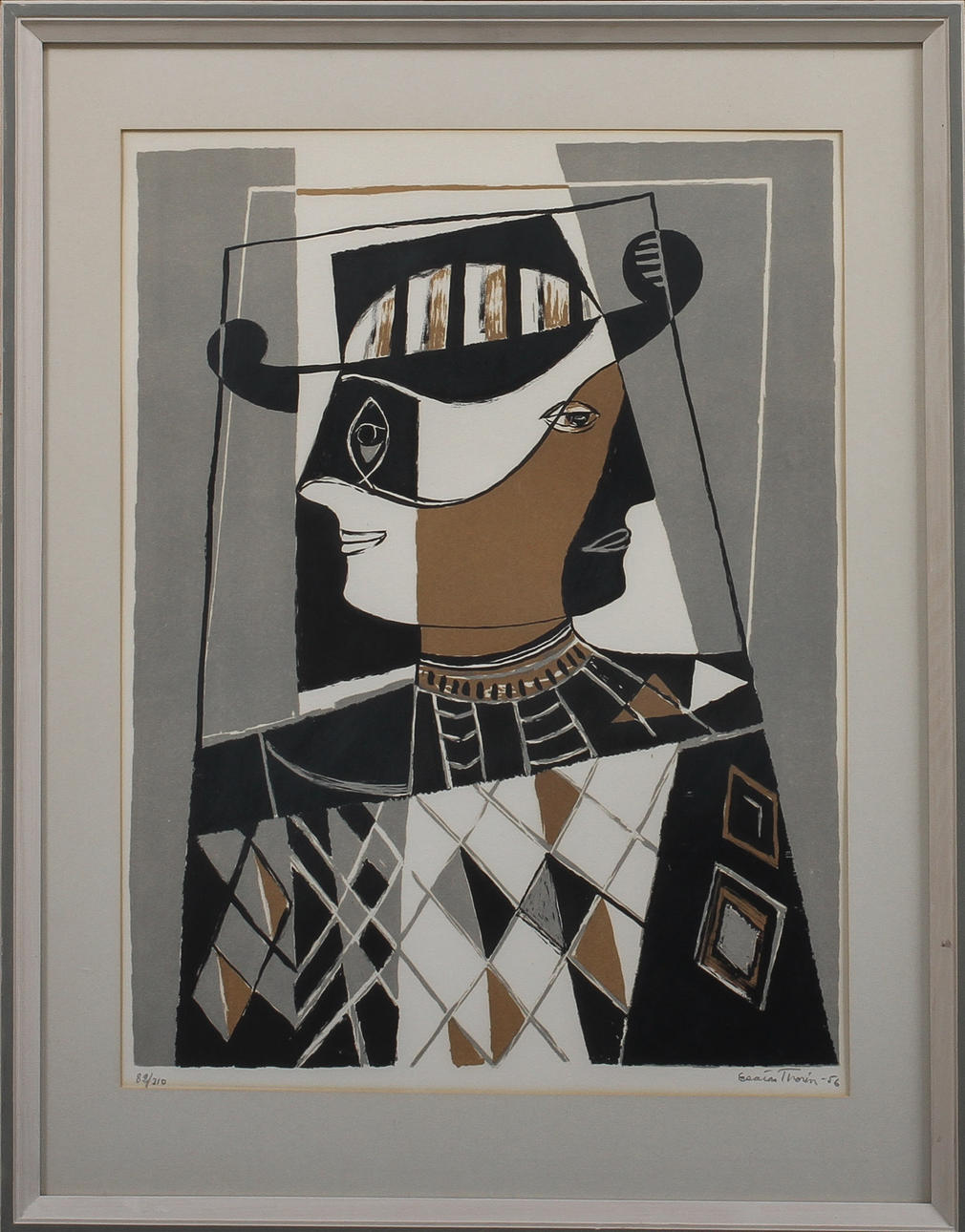 ESAIAS THORÉN. Litografi, signerad och numrerad 82/310.