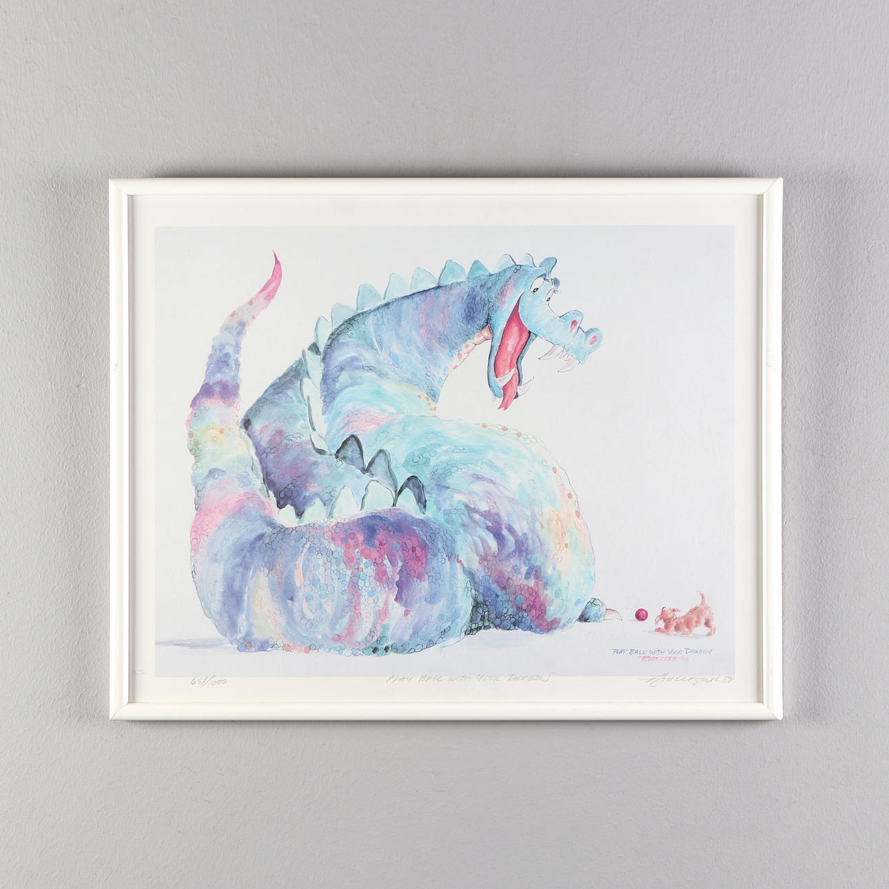 RON RODECKER. Print, 651/1000. 