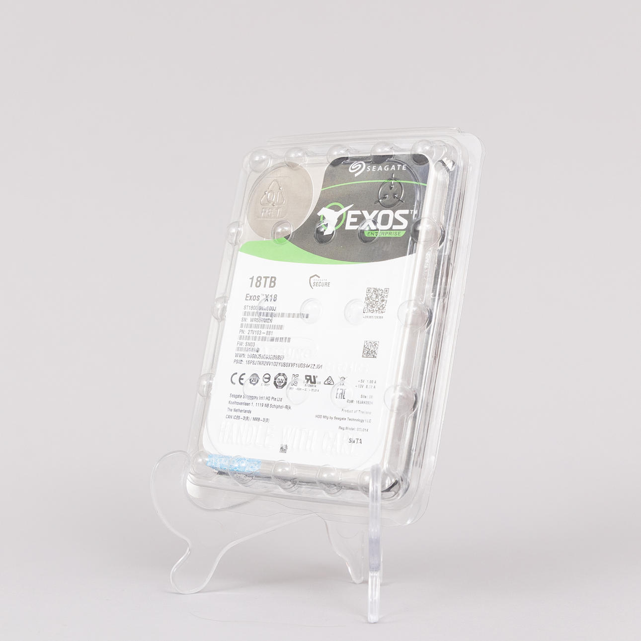 HÅRDDISK, Seagate Exos X18 Enterprise, 18TB.