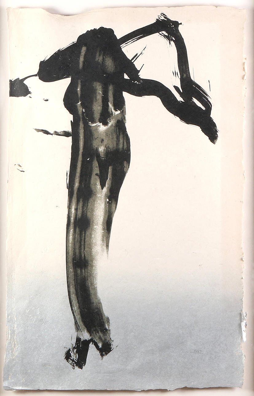 CLAES HAKE. Lithograph, 23/150. Composition. Signed.
