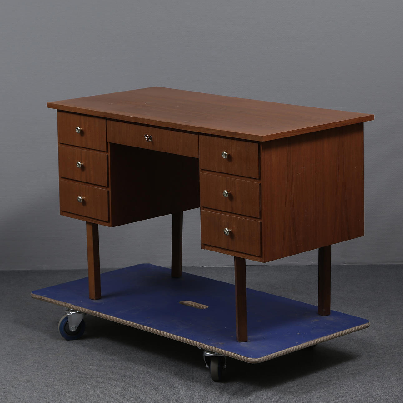 SKRIVBORD, TEAK, 1960-TAL.