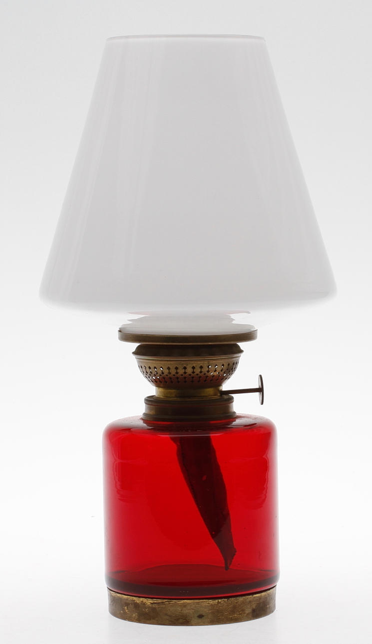 BORDSFOTOGENLAMPA, glas, Sverige, 1900-talets mitt.