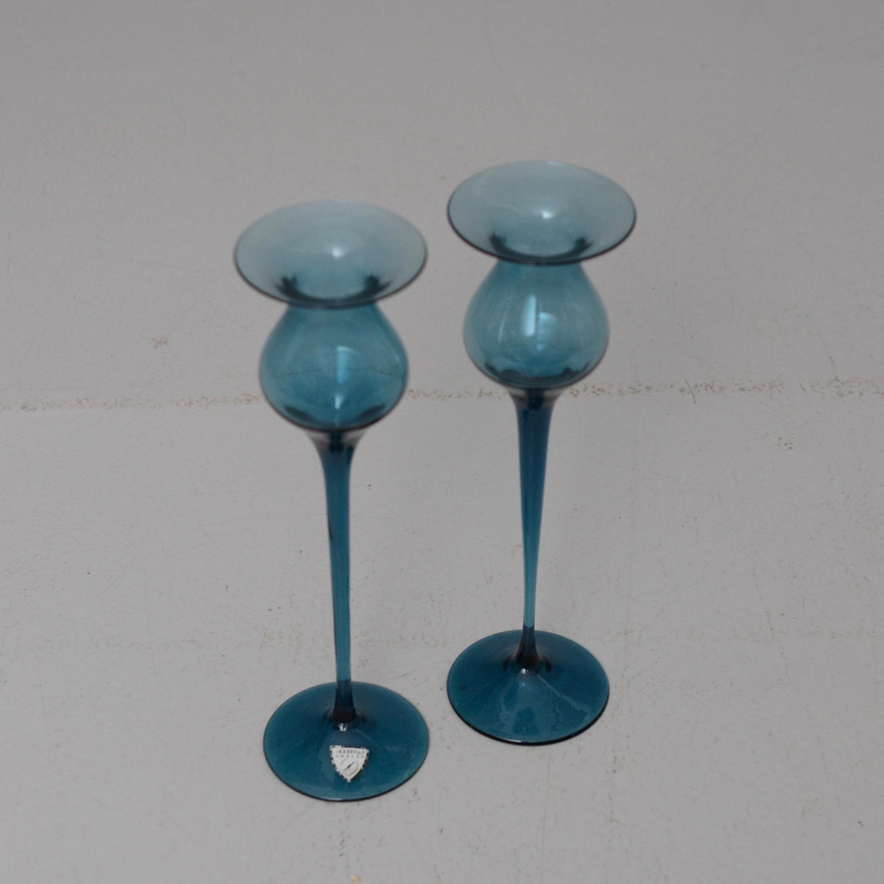 LJUSSTAKAR, Orrefors 1950-tal.