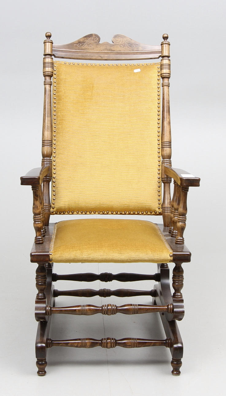 GUNGSTOL, sk amerikansk modell, sekelskiftet 1900.