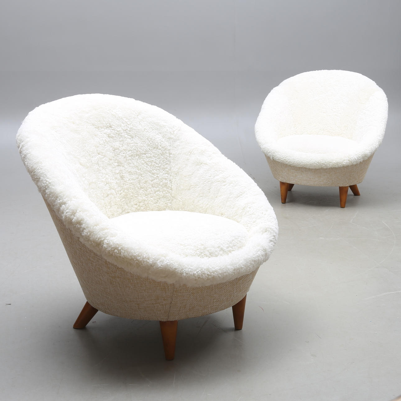 FÅTÖLJER, 1 par, "Florida", Vatne Møbler, Norge, 1950-tal.