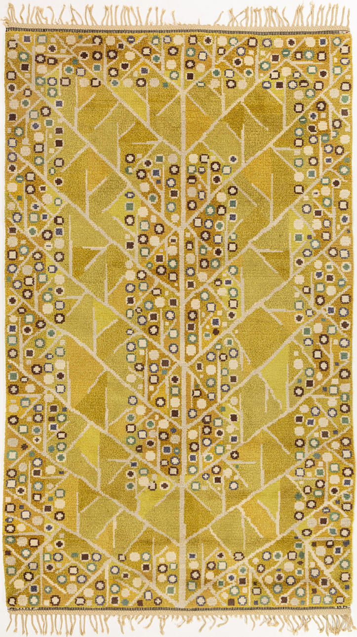 BARBRO NILSSON. Rug, flossa, 