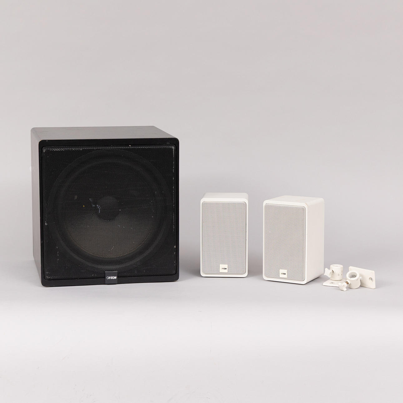 HÖGTALARE & SUBWOOFER, 3 stycken, Canton.
