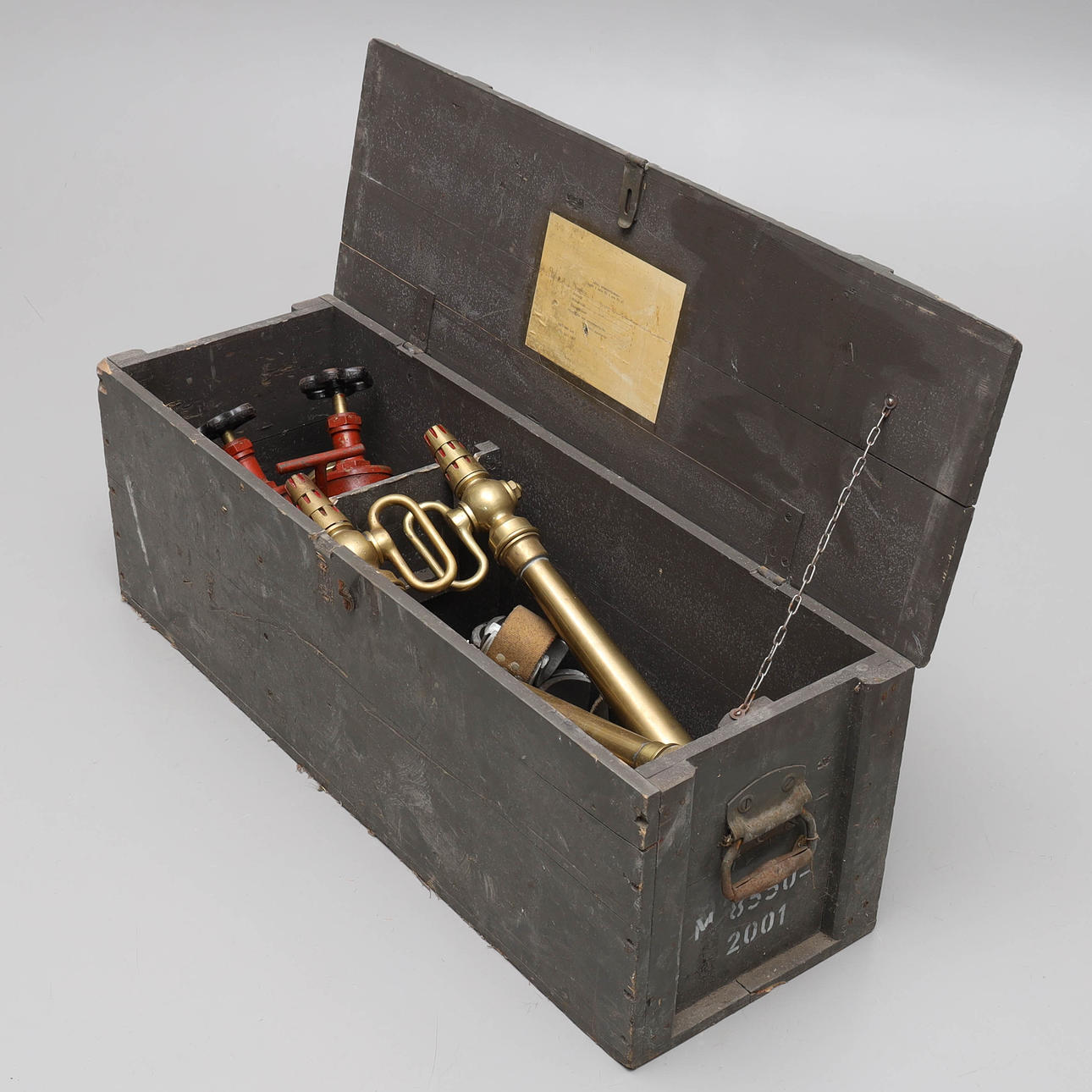 BRANDSKYDDSUTRUSTNING, 7 delar, M 8550-2001, 1942.
