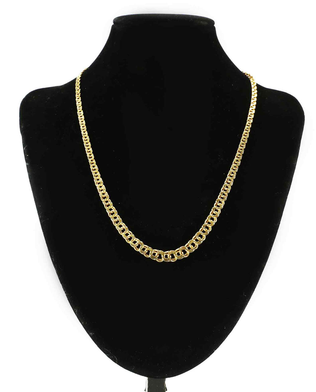 COLLIER, Bismarck, Guld 18K, 1900-talets andra hälft.