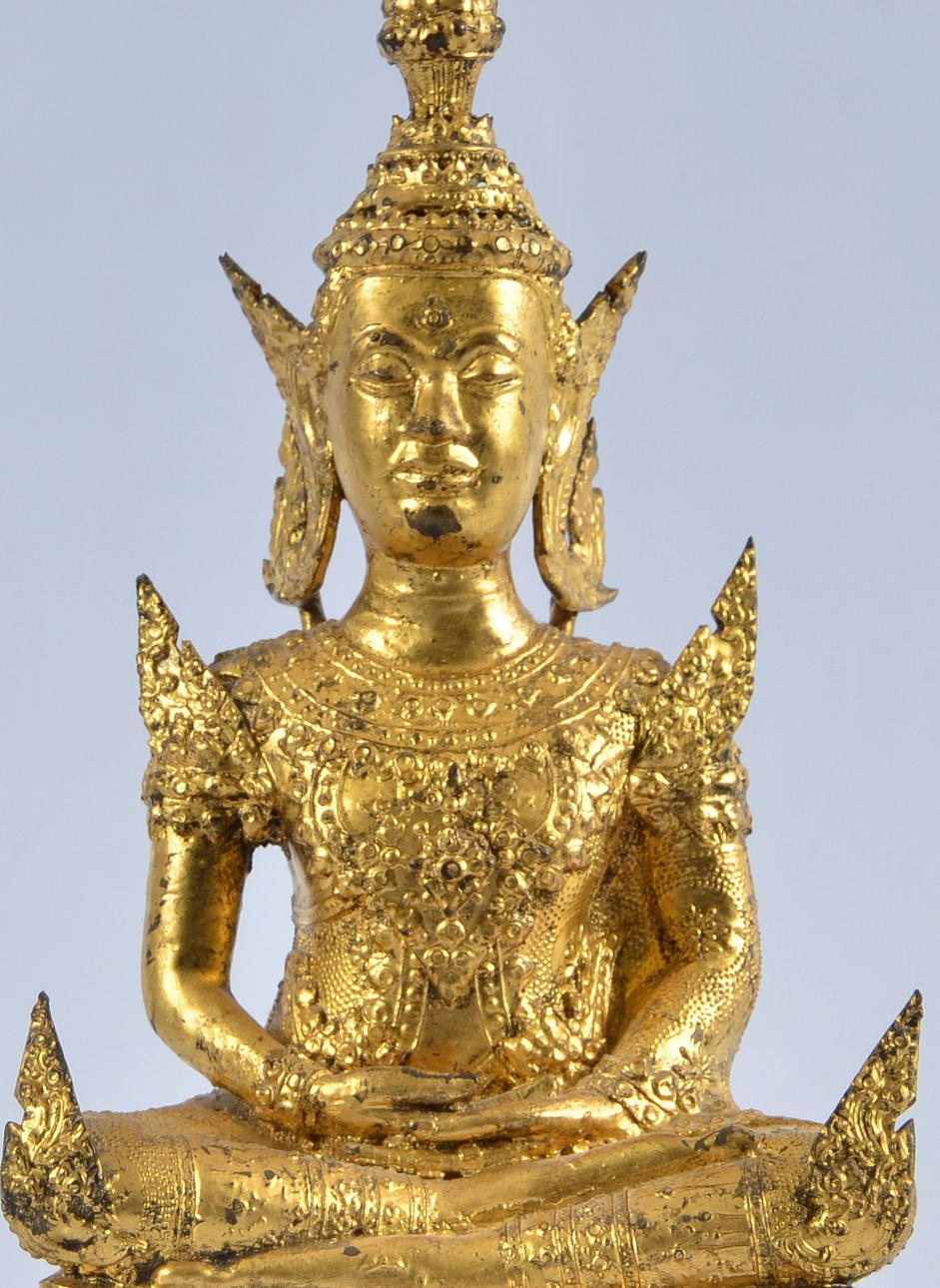 FIGURIN, brons, Buddha, 1900-tal.