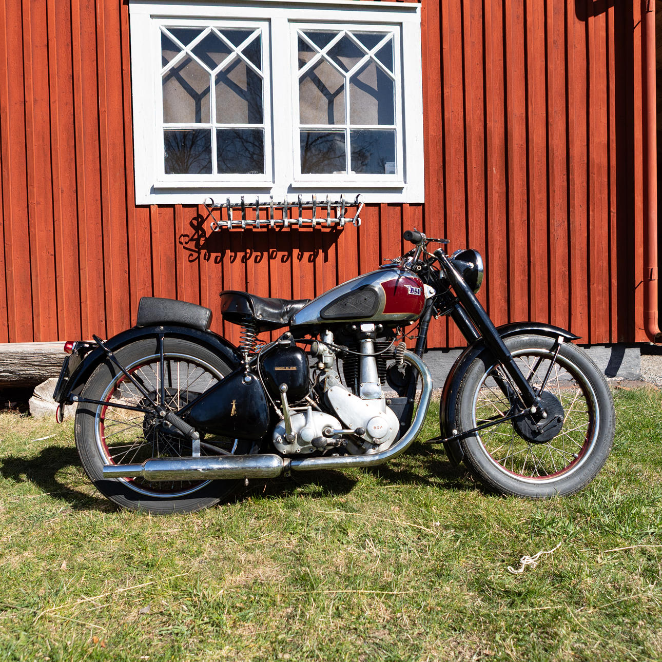 BSA, Modell B33, 1947, England.
