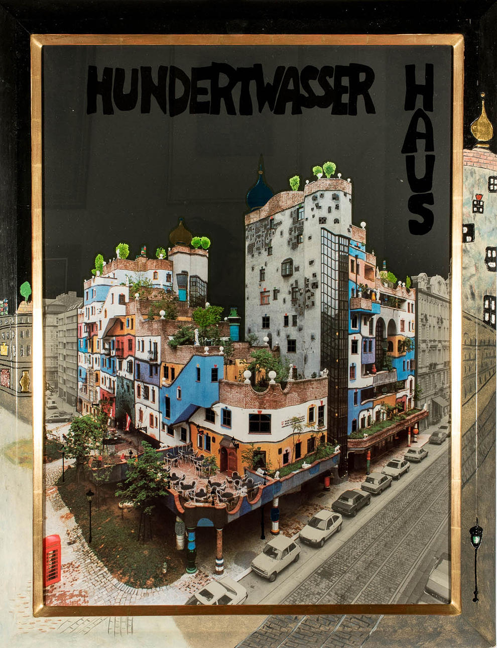 FRIEDENSREICH HUNDERTWASSER. HUNDERTWASSERHAUS.