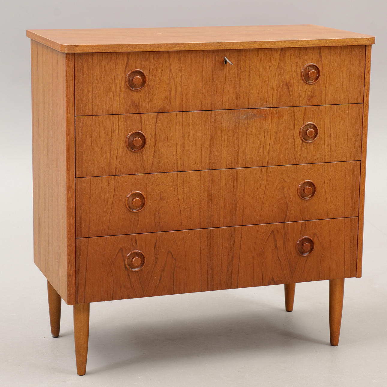 BYRÅ, teak, 1960-tal.