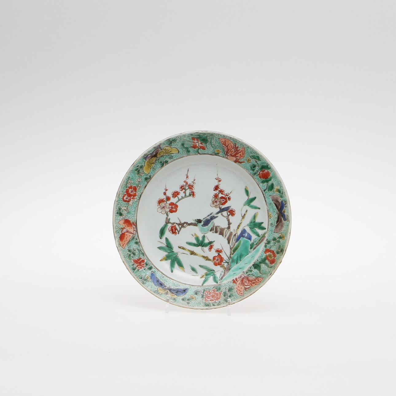 TALLRIK, porslin, Kina, Kangxi, tidigt 1700-tal.