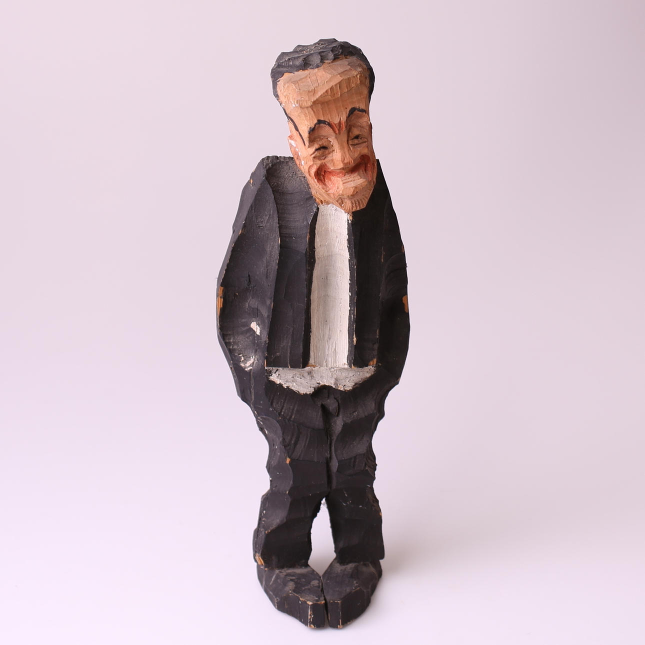 NILS WIDE. TRÄGUBBE - Fridolf Rudin, signerad Nils Wide - SöderbyKarl, 1940/50-tal.