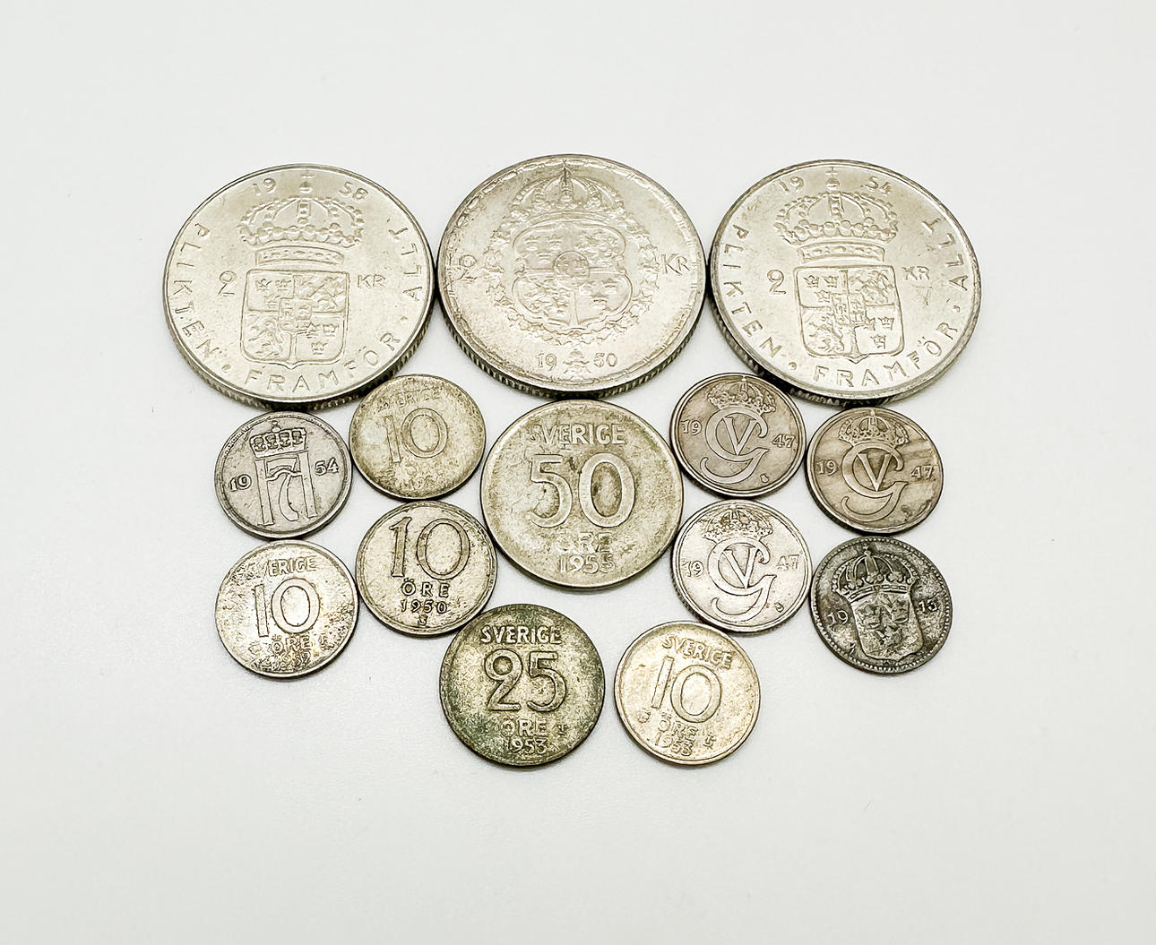 MYNT, 14 st Sverige, 40 % silver.