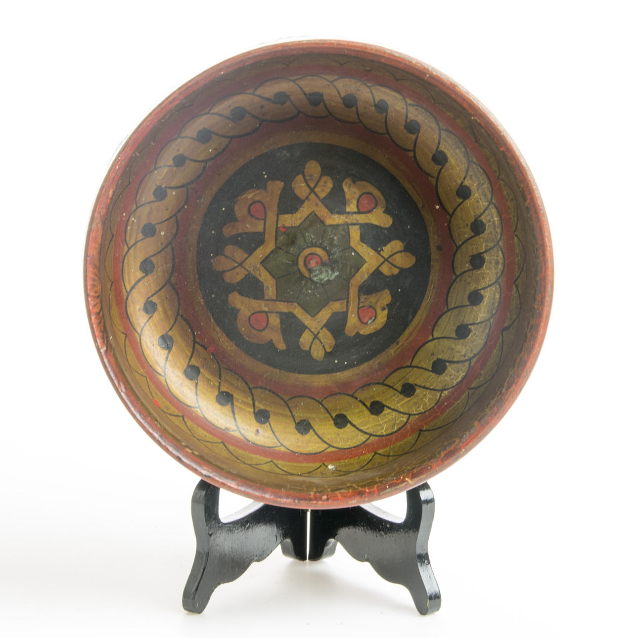 ÖLBOLLE, målat trä allmoge, Norge.