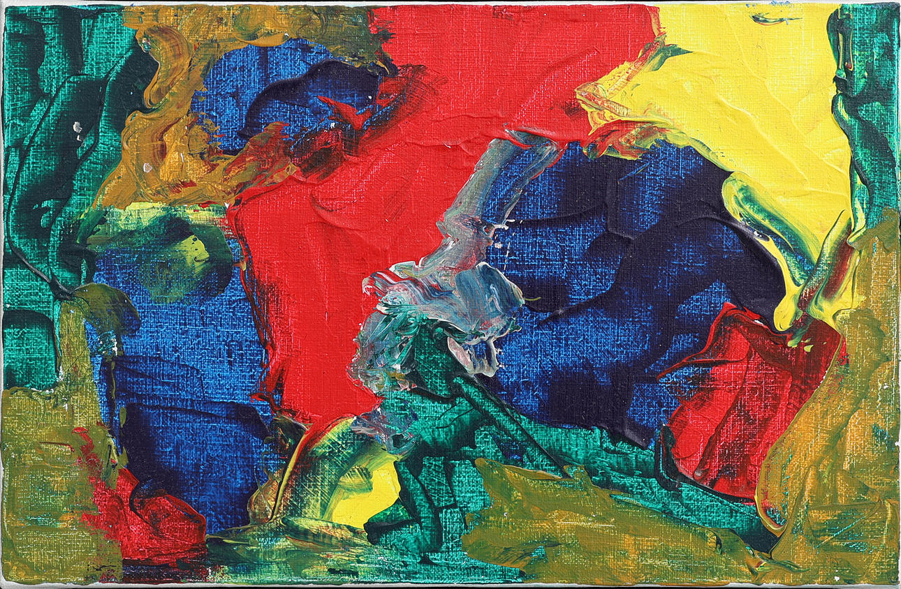 CARL SANDELL. ABSTRAKT KOMPOSITION.
