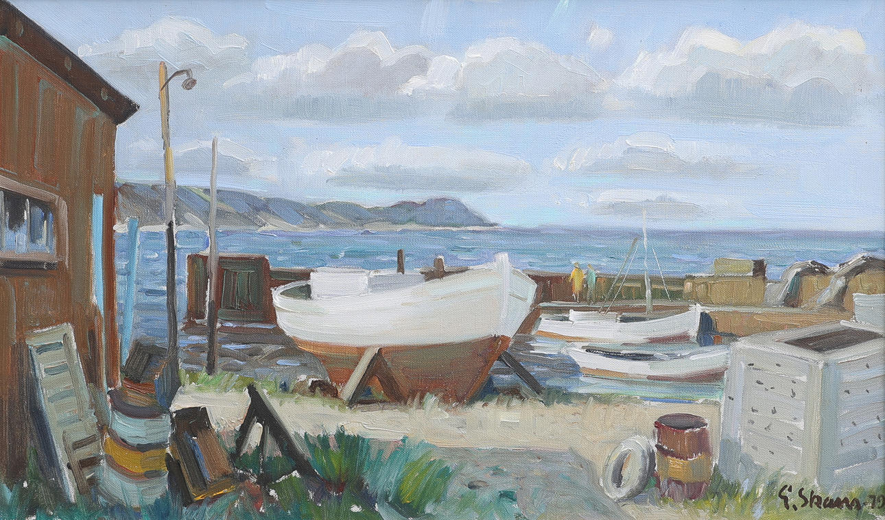 ESKIL SKANS. "ÖSTKUSTHAMN".