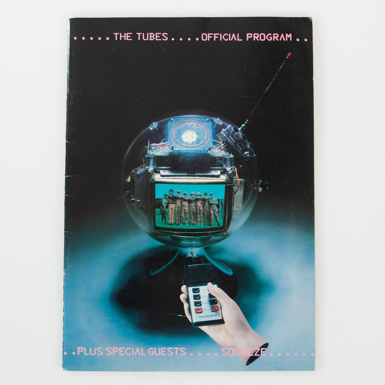 THE TUBES FOTO/TURNÉPROGRAM "REMOTE CONTROL 1979".