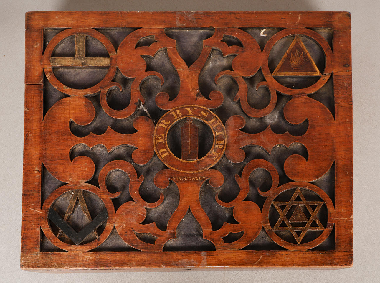 AN UNUSUAL EARLY 20TH CENTURY MASONIC BOX. Swedish Folk Art - Bowls ...
