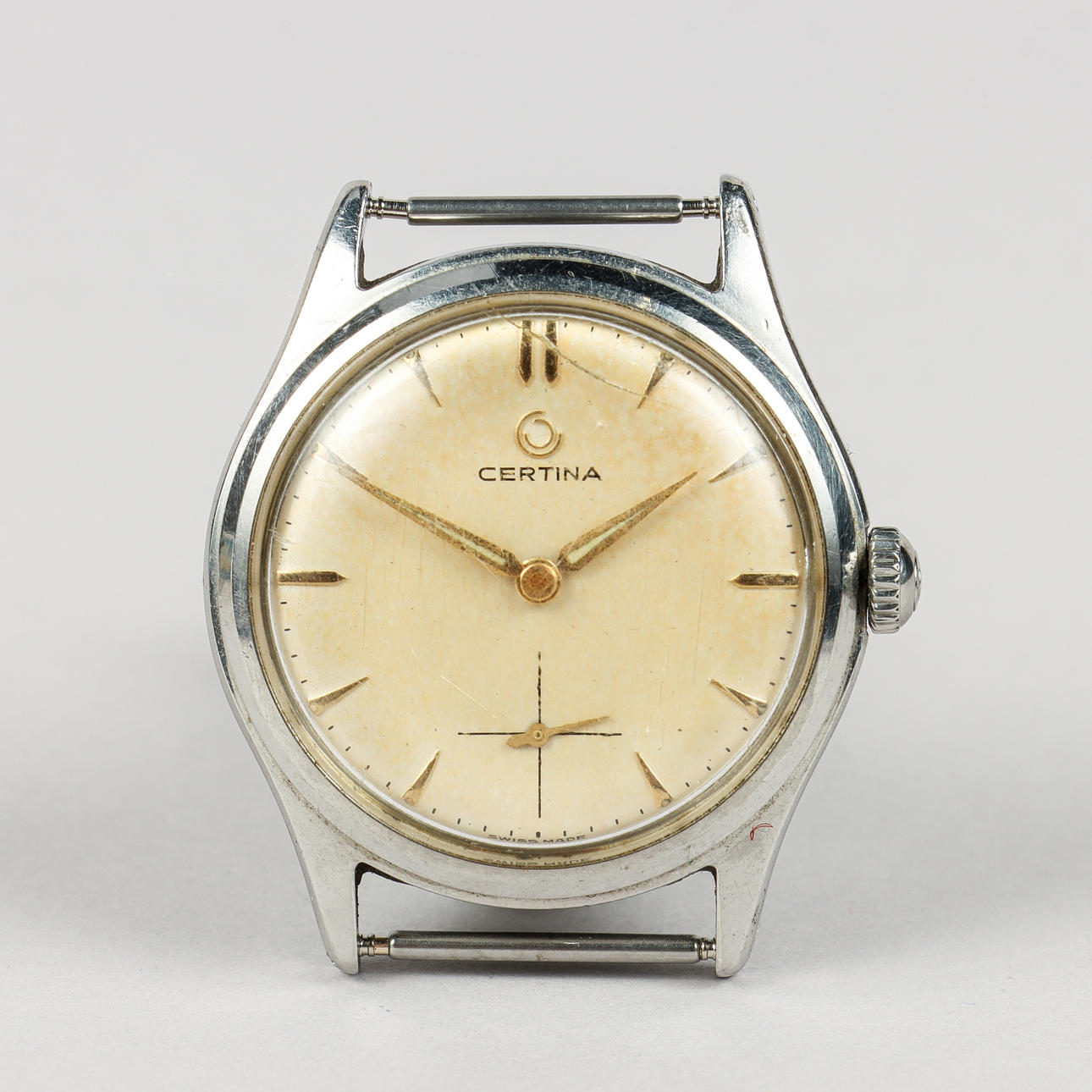 CERTINA, stål, manuell, 1950/60-tal.