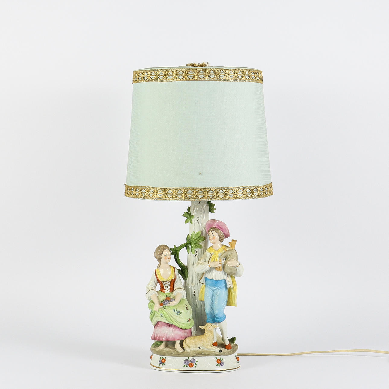 BORDSLAMPA porslinsfot.