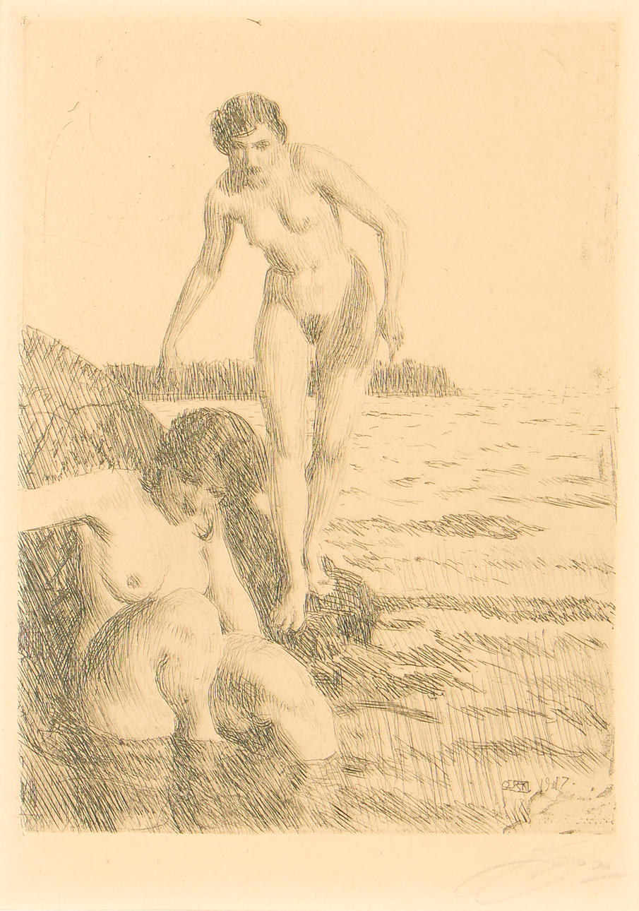ANDERS ZORN. "På Hemsö".