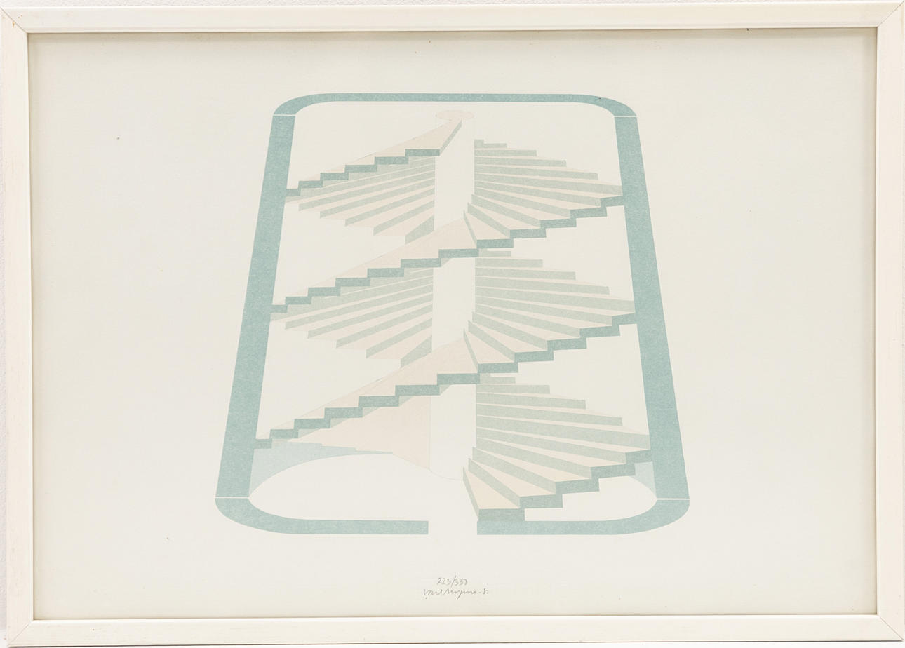 CARL MAGNUS. Lithograph, 223/350, signed.