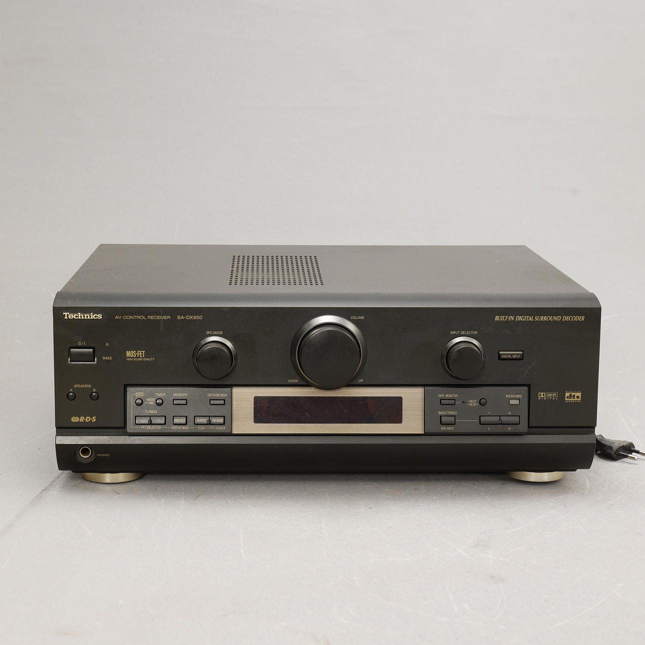 RECEIVER Technics SA-DX950, hemmabio-receiver 5.1.