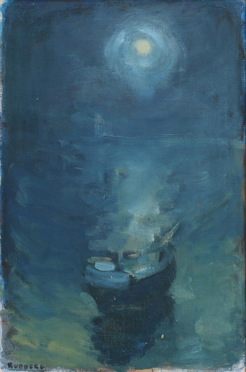 GUSTAV RUDBERG. "FULLMÅNE HVEN".