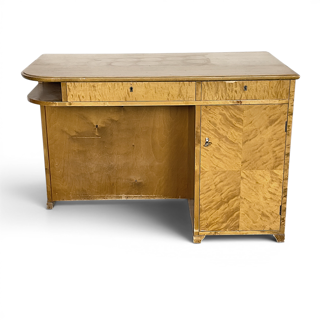 SKRIVBORD, björk, 1940-tal.
