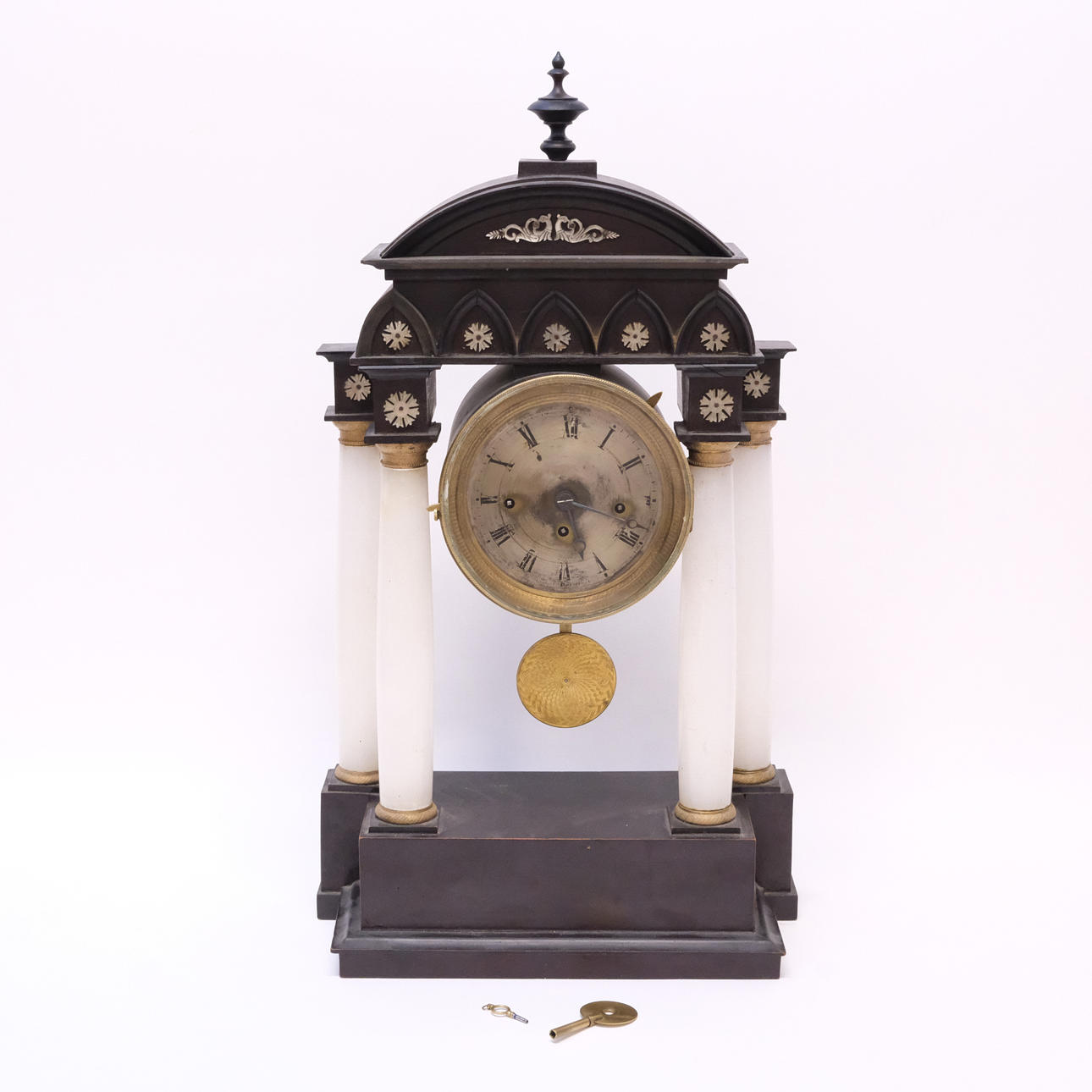 TABLE CLOCK. EMPIRE STYLE. AUSTRIA. 19th/20th CENTURY. Clocks & Watches ...