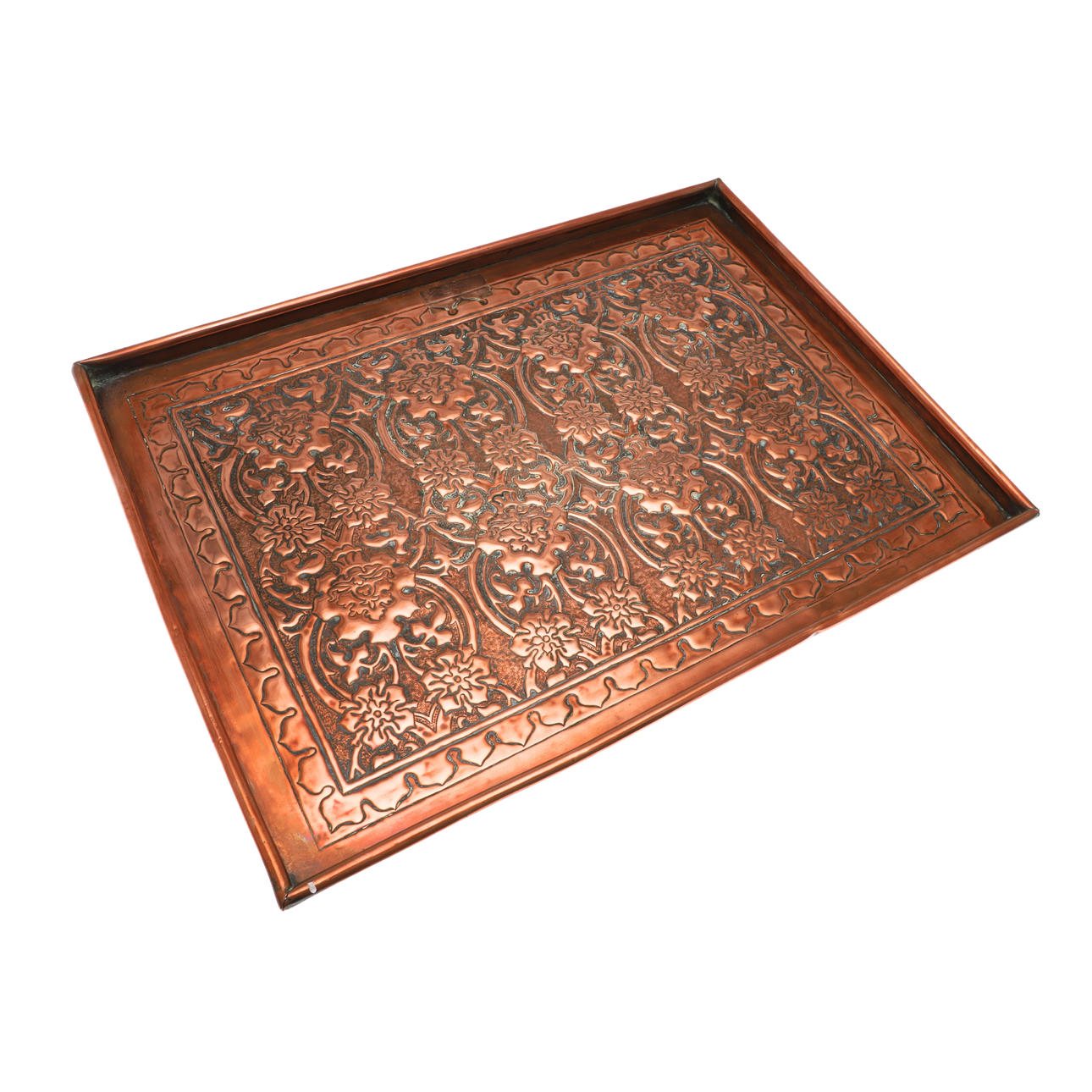 KESWICK ARTS & CRAFTS COPPER TRAY.