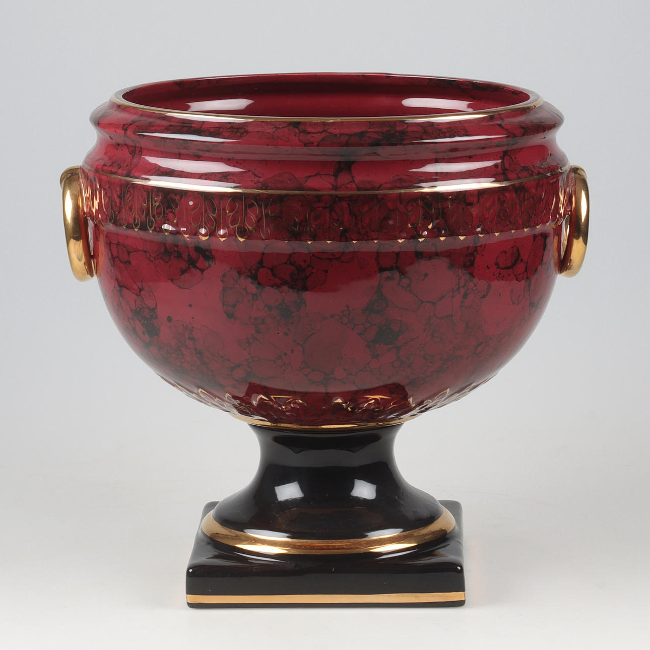 URNA, porslin, empirestil, 1900-tal.