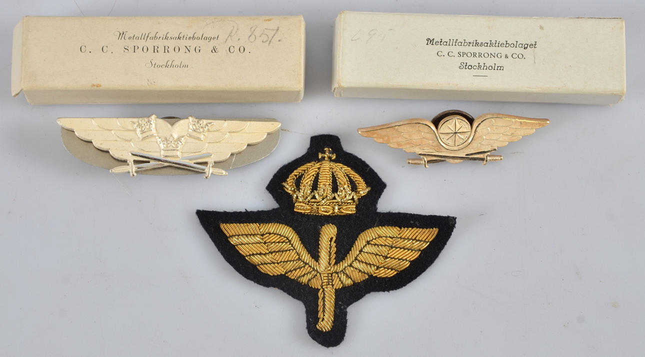 FLYGVINGAR, 2 st, 1936 och 1940.