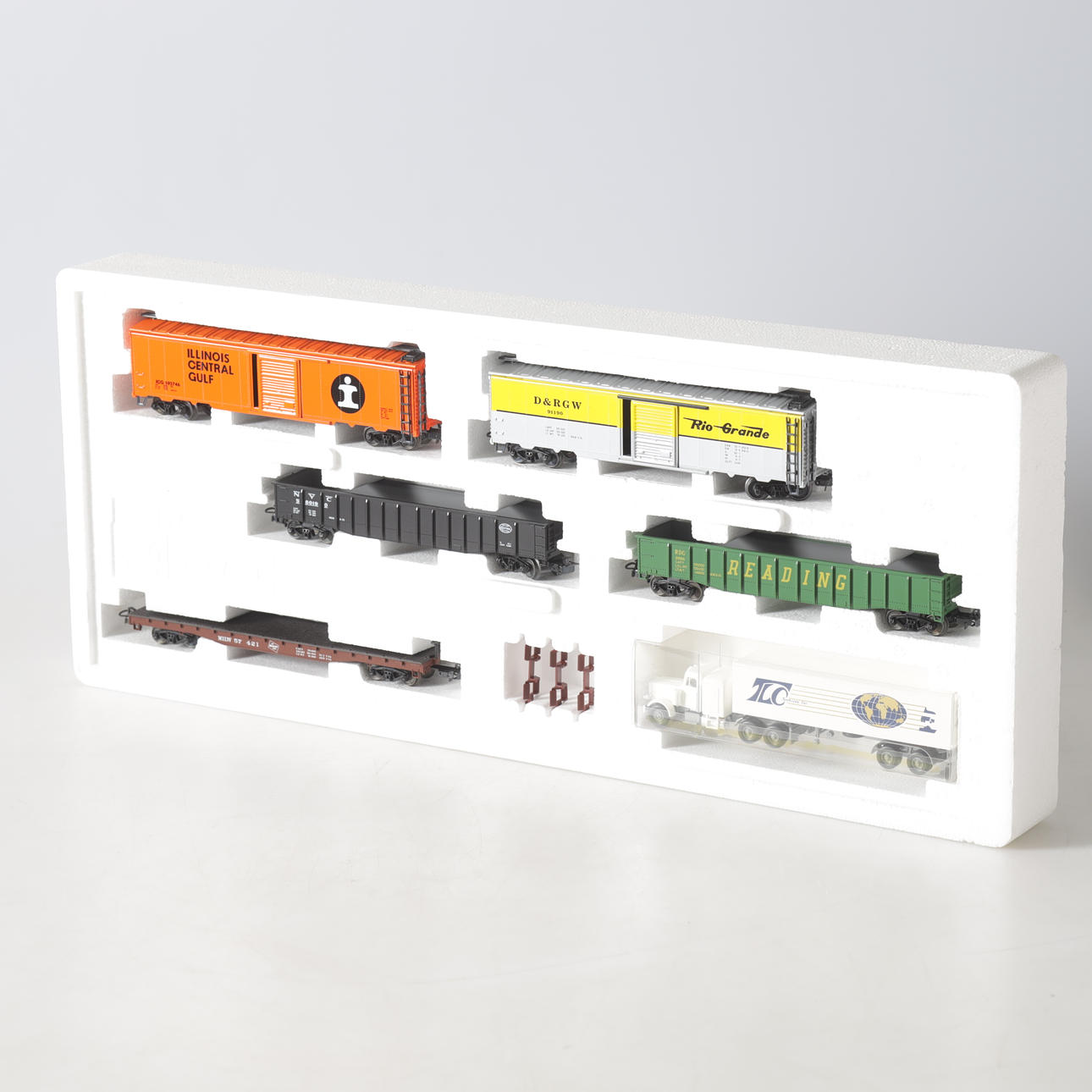 VAGNSET, 4862, H0, USA Freight car set, Märklin.