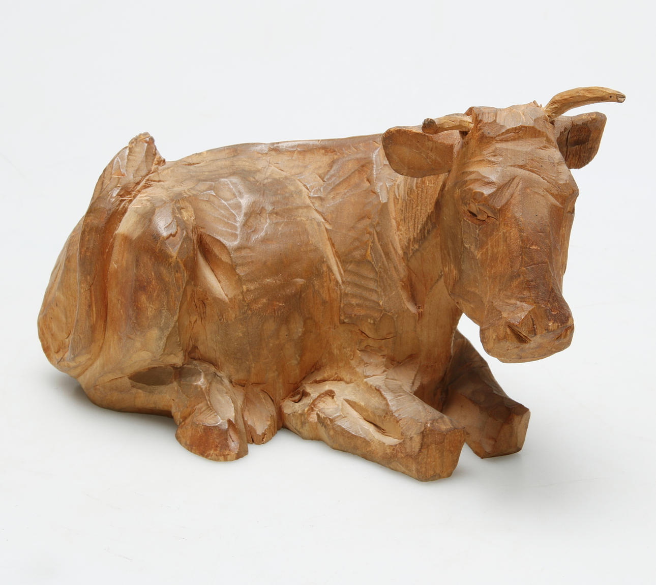 AXEL PETERSSON DÖDERHULTARN. Skulptur, ko, signerad.