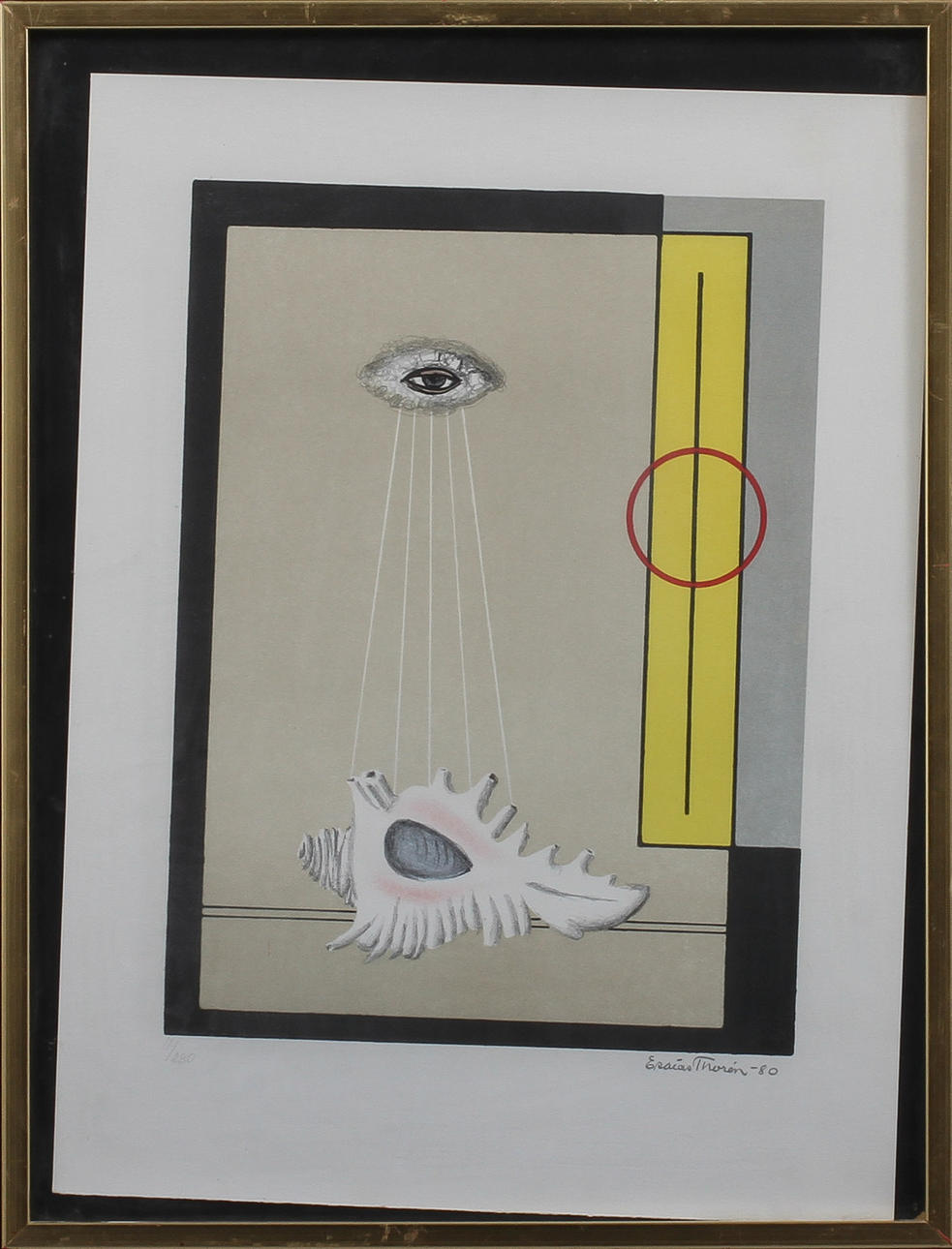 ESIAS THORÈN, Färglitografi, signerad och numrerad 11/280.