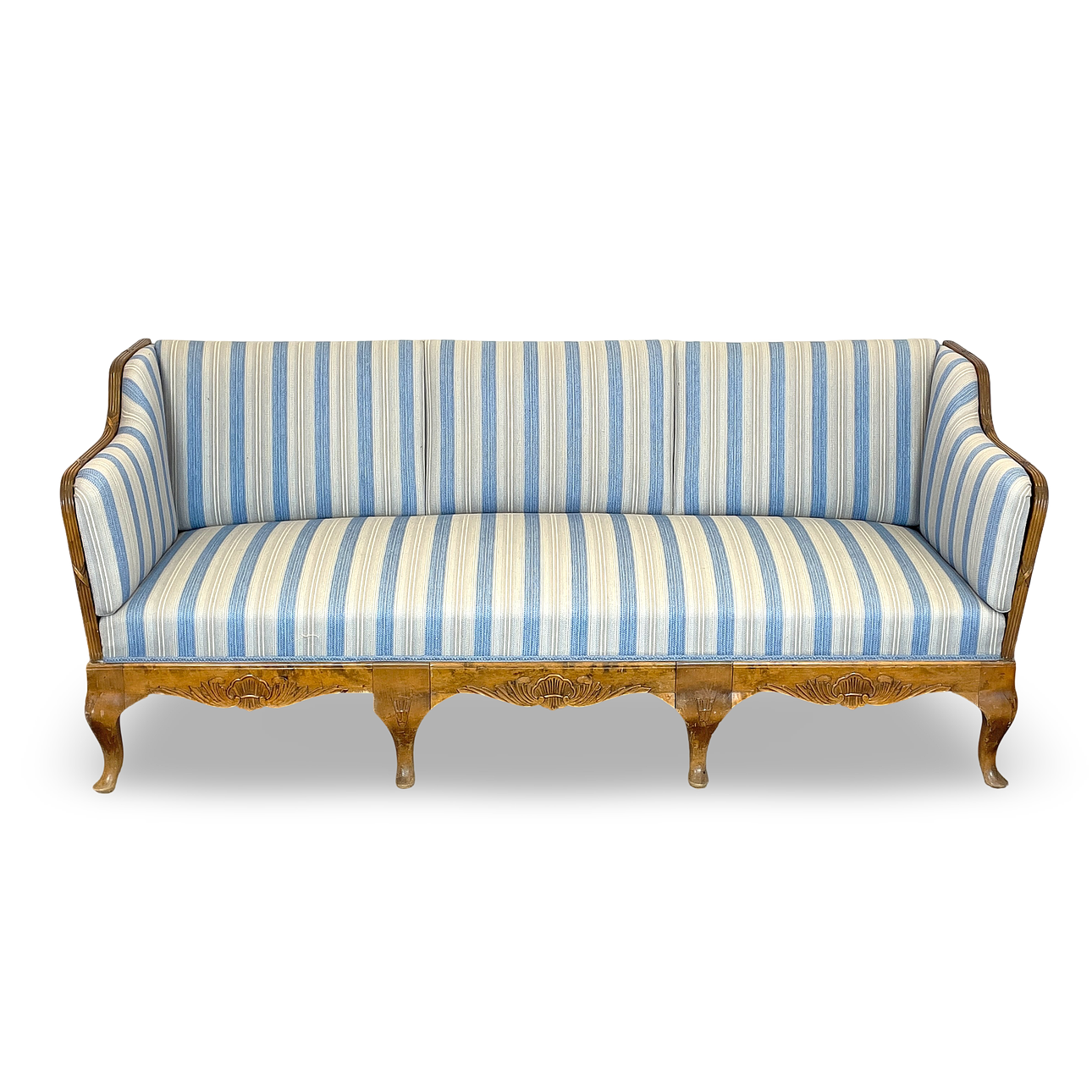 TRÅGSOFFA, rokokostil, 1900-talets första hälft.