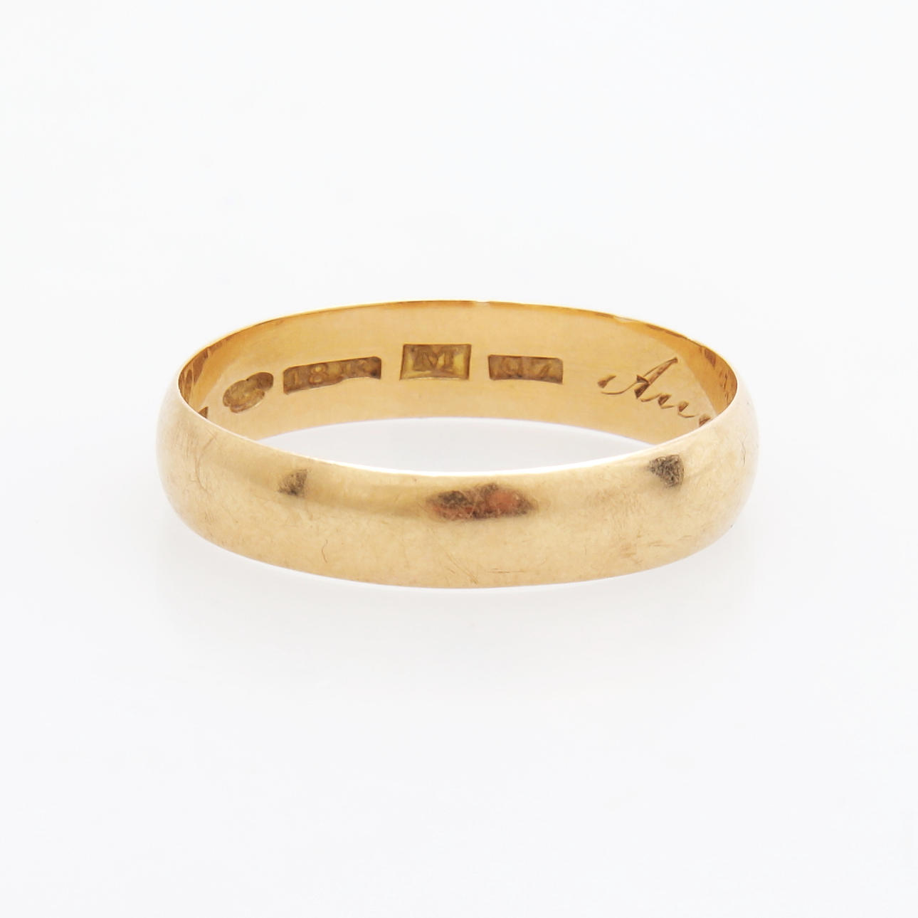 RING, guld 18K, Malmö, 1905, vikt 3,16 gram.