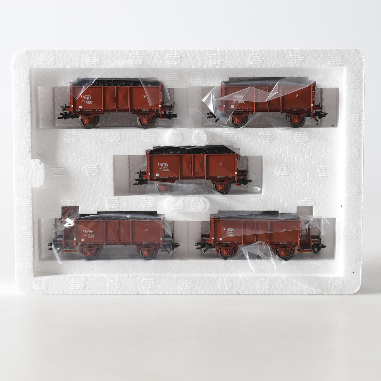VAGNSET, 46044, H0, SJ:s kolvagnar, Märklin.