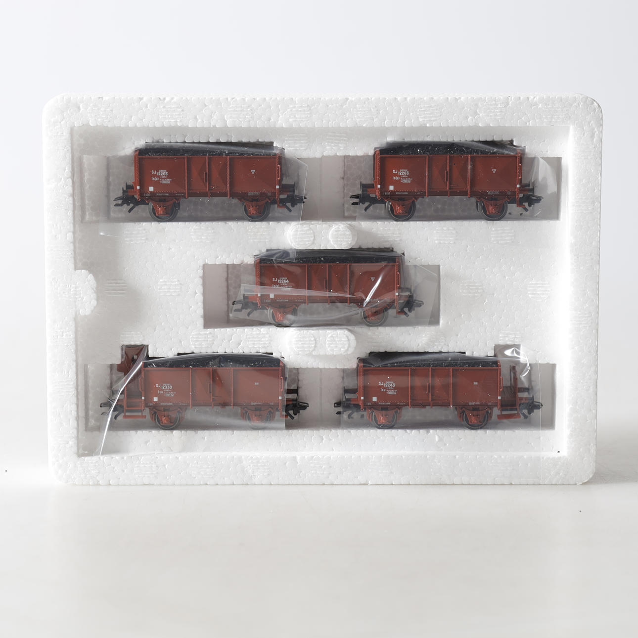 VAGNSET, 46044, H0, SJ:s kolvagnar, Märklin.