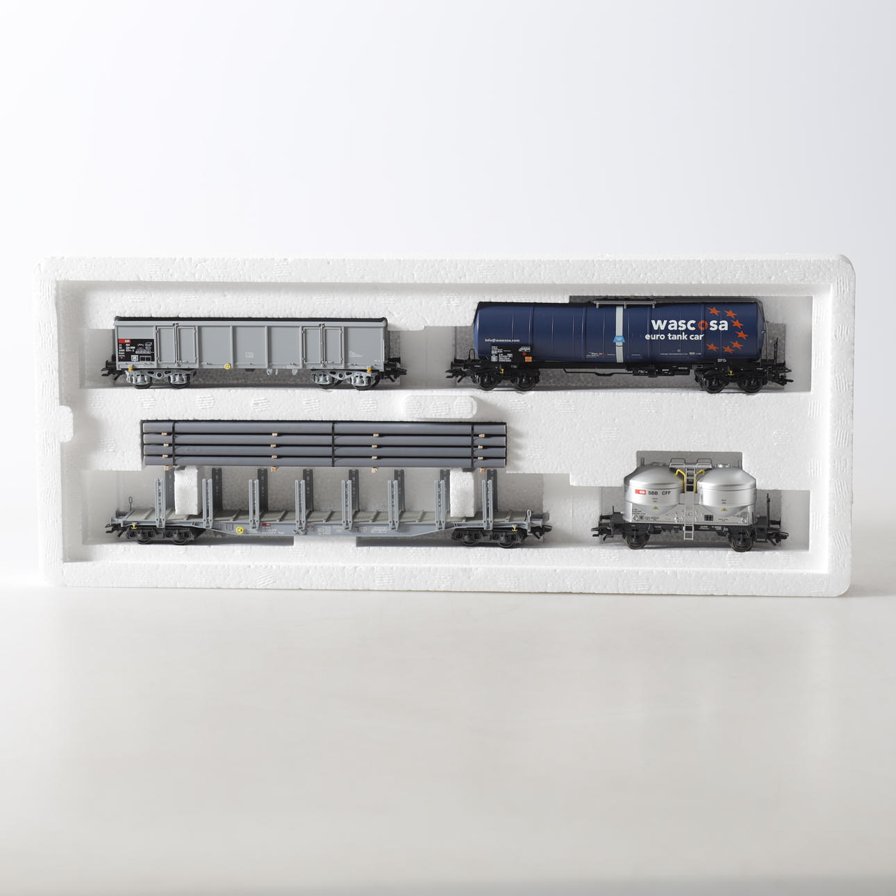 VAGNSET, 46095, H0, Godsvagnar, SBB/CFF/FFS, Märklin.