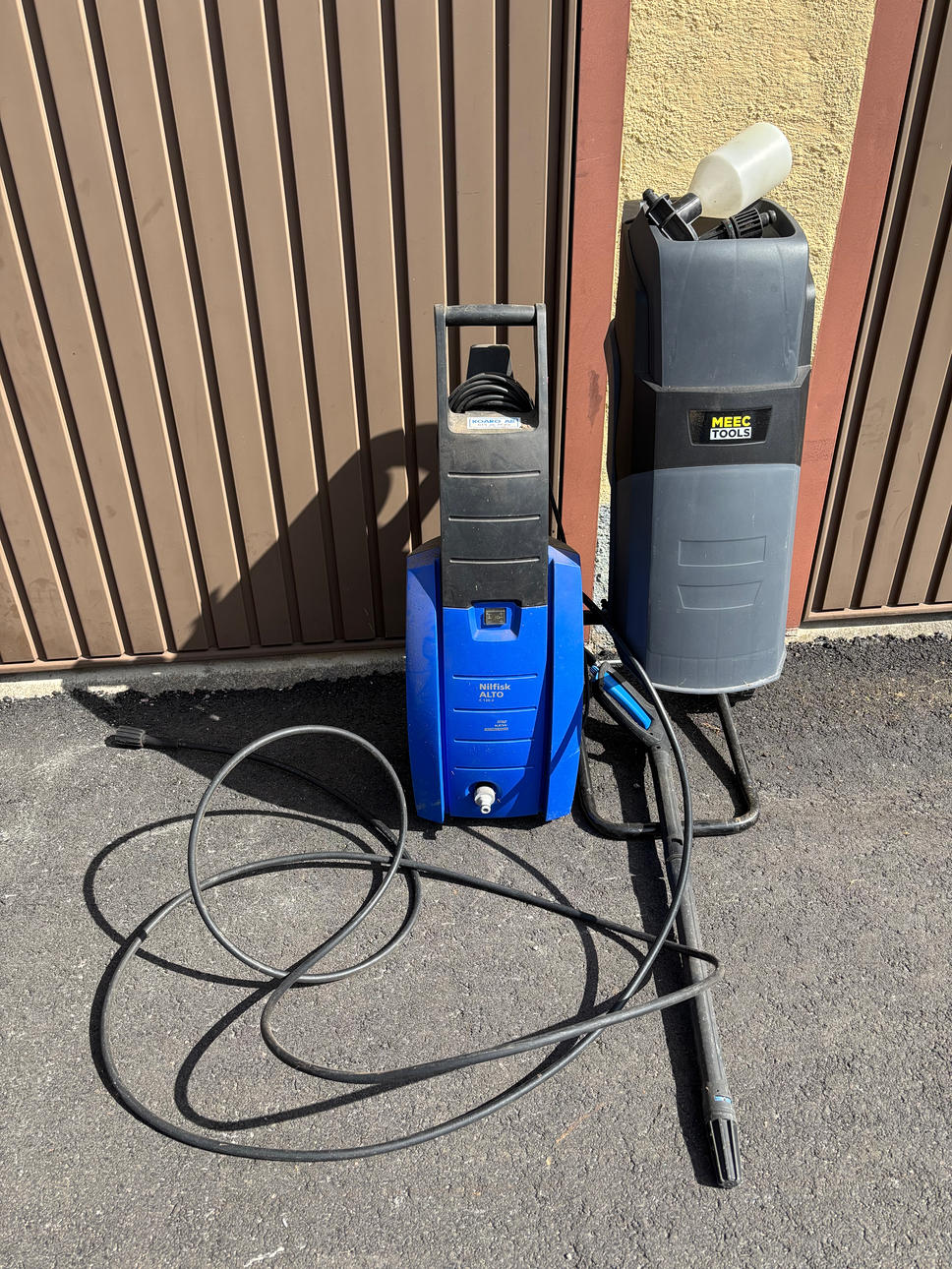 HÖGTRYCKSTVÄTT, Nilfisk, kompostkvarn elektrisk, MEEC Tools.