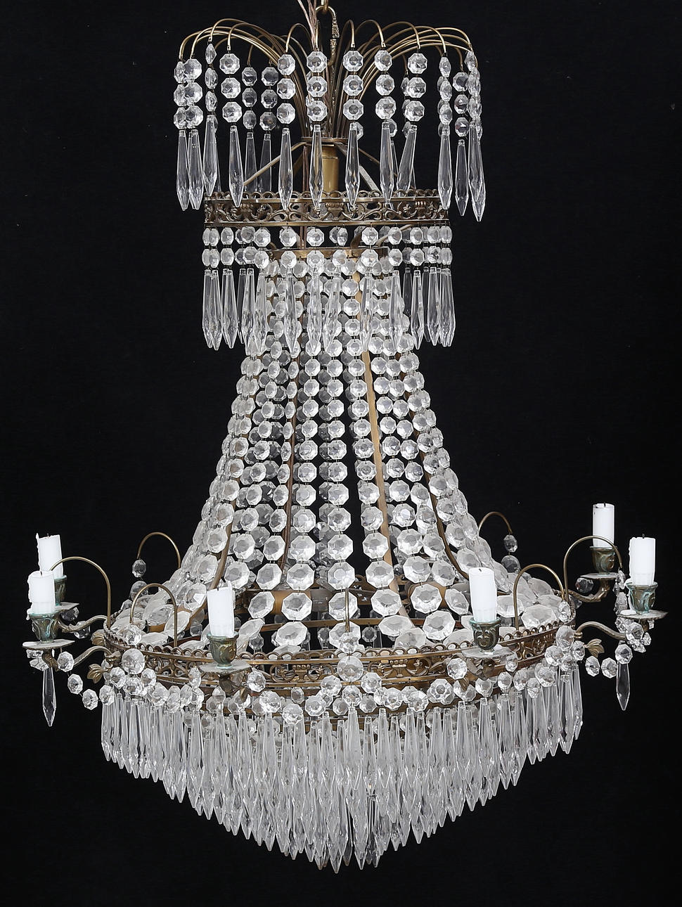 LJUSKRONA, empire-stil, 1900-tal.